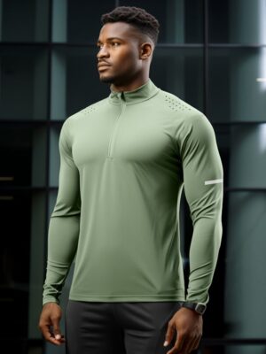 Zip Baselayer Ventilation T-shirt