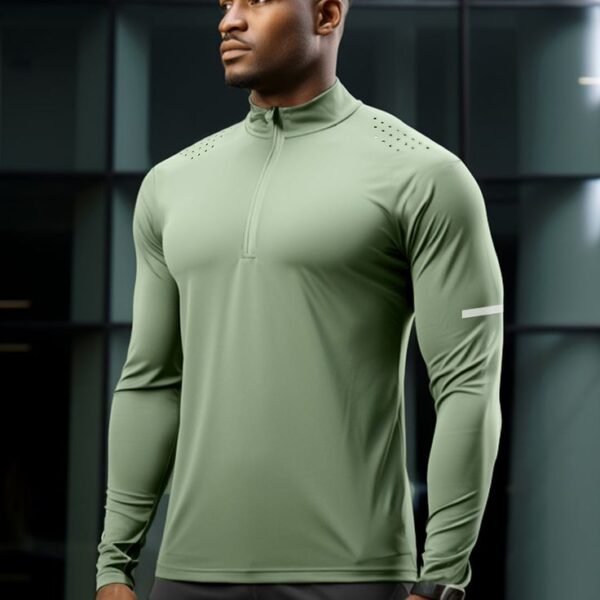 Zip Baselayer Ventilation T-shirt